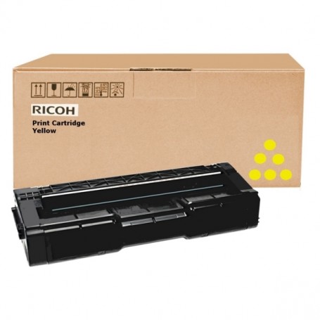 Ricoh 406351 cartuccia toner 1 pz Originale Giallo (407639)