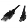 StarTech.com Cavo mini USB 1 m- A a Mini B con angolare verso l'alto (USBAMB1MU)