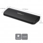StarTech.com Docking station Universale USB3.0 per laptop VGA DVI HDMI - Dual-Monitor con Ethernet audio (USB3SDOCKHDV)