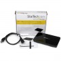 StarTech.com Box externo USB 3.1 ad 1 alloggiamento senza utensili (tool-less) da 2,5" SATA III (S251BPU313)