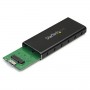StarTech.com Box esterno SATA M.2 NGFF - USB 3.1 (10Gbps) con cavo USB-C (SM21BMU31C3)