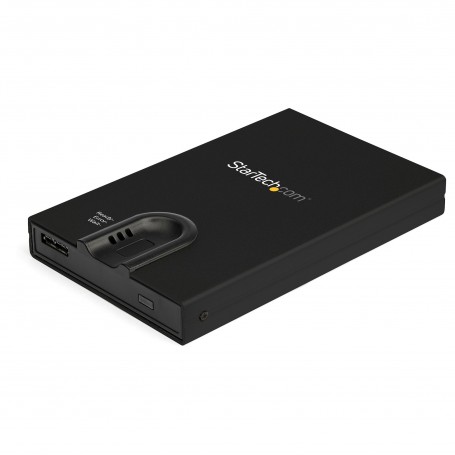 StarTech.com Box esterno hard disk con crittografia - Accesso tramite impronta digitale - Per unità SATA da 2,5" (S251BMU3FP)