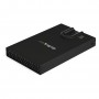 StarTech.com Box esterno hard disk con crittografia - Accesso tramite impronta digitale - Per unità SATA da 2,5" (S251BMU3FP)