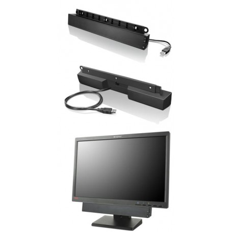 Lenovo USB Soundbar Nero 2.0 canali 2,5 W (0A36190)