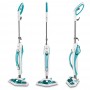 Polti SV450 Double Pulitore a vapore verticale 0,3 L 1500 W Acciaio inossidabile, Turchese, Bianco (PTEU0282)