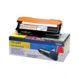Brother TN-328Y cartuccia toner 1 pz Originale Giallo (TN328Y)