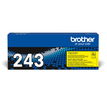 Brother TN-243Y cartuccia toner 1 pz Originale Giallo (TN243Y)