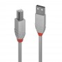 Lindy 36685 cavo USB 5 m USB 2.0 USB A USB B Grigio (36685)