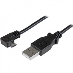 StarTech.com Cavo di ricarica e sincronizzazione micro USB da 1 m - USB-A a Micro B ad angolo destro - M/M - 0,25m (USBAUB1MRA)