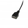 StarTech.com Cavo Mini USB 2.0 30 cm - USB A a Mini B F/M (USBMUSBFM1)