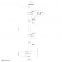 Neomounts by Newstar Supporto da scrivania per monitor (FPMA-D550DVBLACK)