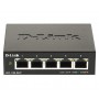D-Link DGS-1100-05V2 switch di rete Gestito Gigabit Ethernet (10/100/1000) Nero (DGS-1100-05V2)