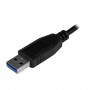 StarTech.com Hub Mini USB 3.0 SuperSpeed a 4 porte portatile - Nero (ST4300MINU3B)