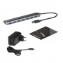 i-tec Metal U3HUB778 hub di interfaccia USB 3.2 Gen 1 (3.1 Gen 1) Type-A 5000 Mbit/s Argento (U3HUB778)