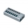 i-tec U3CHARGEHUB7 Caricabatterie per dispositivi mobili Grigio Interno (U3CHARGEHUB7)