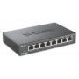 D-Link DGS-108 switch di rete Non gestito Nero (DGS-108)
