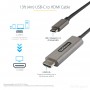 StarTech.com Cavo adattatore USB C HDMI da 4m 4K 60Hz con HDR10 - Adattatore type C HDMI 4K Ultra HD - HDMI 2.0b - (CDP2HDMM4MH)