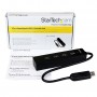 StarTech.com Hub portatile USB 3.0 SuperSpeed a 4 porte - Perno e concentratore per notebook o Ultrabook USB 3.0 co (ST4300PBU3)