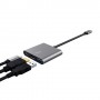 Trust Dalyx USB 3.2 Gen 1 (3.1 Gen 1) Type-C 5 Mbit/s Alluminio, Nero (23772)