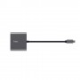 Trust Dalyx USB 3.2 Gen 1 (3.1 Gen 1) Type-C 5 Mbit/s Alluminio, Nero (23772)