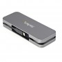 StarTech.com HB30CM4AB hub di interfaccia USB 3.2 Gen 1 (3.1 Gen 1) Type-C 5000 Mbit/s Nero, Grigio (HB30CM4AB)