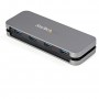 StarTech.com HB30CM4AB hub di interfaccia USB 3.2 Gen 1 (3.1 Gen 1) Type-C 5000 Mbit/s Nero, Grigio (HB30CM4AB)