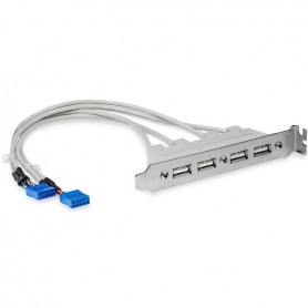 StarTech.com Adattatore piastra slot USB A femmina 4 porte (USBPLATE4)