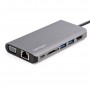 StarTech.com Adattatore multiporta USB C - Mini dock da viaggio USB-C con HDMI 4K o VGA 1080p - Hub USB 3.0 3x, S (DKT30CHVAUSP)