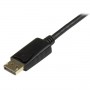 StarTech.com Cavo convertitore DisplayPort a DVI da 91 cm - Adattatore DP a DVI-D - Nero 1920x1200 M/M (DP2DVI2MM3)