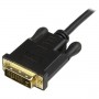StarTech.com Cavo convertitore DisplayPort a DVI da 91 cm - Adattatore DP a DVI-D - Nero 1920x1200 M/M (DP2DVI2MM3)