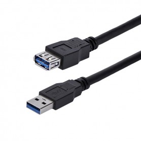 StarTech.com Cavo di prolunga USB 3.0 SuperSpeed da 1 m A ad A nero - M/F (USB3SEXT1MBK)