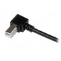 StarTech.com Cavo USB 2.0 A a B con angolare destro da 2 m - M/M (USBAB2MR)