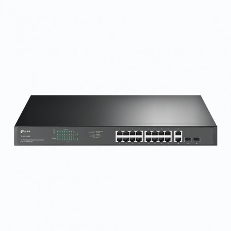 TP-LINK TL-SG1218MP switch di rete Gigabit Ethernet (10/100/1000) Supporto Power over Ethernet (PoE) Nero (TL-SG1218MP)