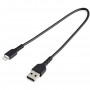 StarTech.com Cavo da USB-A a Lightning da 30cm nero - Robusto e resistente cavo di alimentazione/sincronizzazion (RUSBLTMM30CMB)