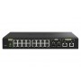 QNAP QSW-M2116P-2T2S switch di rete Gestito L2 2.5G Ethernet Supporto Power over Ethernet (PoE) Nero (QSW-M2116P-2T2S)