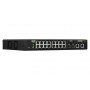 QNAP QSW-M2116P-2T2S switch di rete Gestito L2 2.5G Ethernet Supporto Power over Ethernet (PoE) Nero (QSW-M2116P-2T2S)