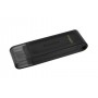 Kingston Technology DataTraveler 70 unità flash USB 128 GB USB tipo-C 3.2 Gen 1 (3.1 Gen 1) Nero (DT70/128GB)