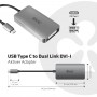 CLUB3D cac-1510 USB C DVI-D Dual link Grigio (CAC-1510)