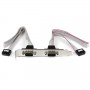 StarTech.com Staffa porta seriale DB9 16" a 2 porte a header a 10 pin (PLATE9M2P16)