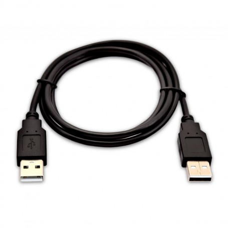 V7 Cavo USB nero da USB 2.0 A maschio a USB 2.0 A maschio 2m 6.6ft (V7USB2AA-02M-1E)