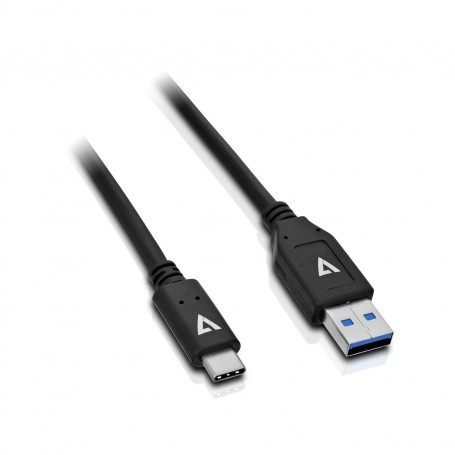 V7 Cavo USB 2.0A (m) a USB-C (m) 1M - Nero (V7U2C-1M-BLK-1E)