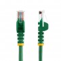 StarTech.com Cavo di Rete da 50cm Verde Cat5e Ethernet RJ45 Antigroviglio (45PAT50CMGN)