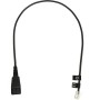 Jabra 8800-00-01 cavo telefonico 0,5 m Nero (8800-00-01)