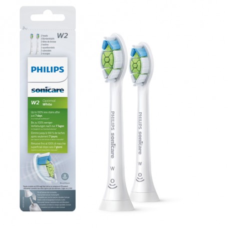 Philips Sonicare Confezione da 2 testine standard per spazzolino sonico (HX6062/10)