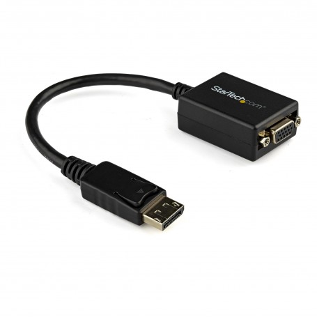 StarTech.com Adattatore DisplayPort VGA - Convertitore attivo da DP a VGA - Video 1080p - Certificato DisplayPort - Ca (DP2VGA2)