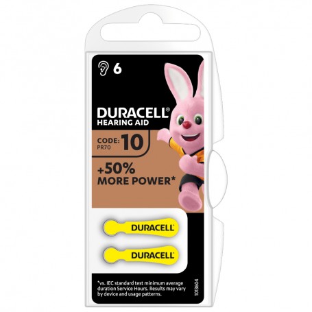 Duracell DU78 batteria per uso domestico Batteria monouso 10 Zinco-aria (DU78)
