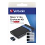 Verbatim Store'N'Go Enclosure Kit Box esterno HDD/SSD Nero, Blu 2.5" (53106)