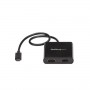 StarTech.com Splitter Multi-Monitor USB-C a HDMI - Hub MST Tipo-C a 2 porte compatabile con Thunderbolt 3 (MSTCDP122HD)