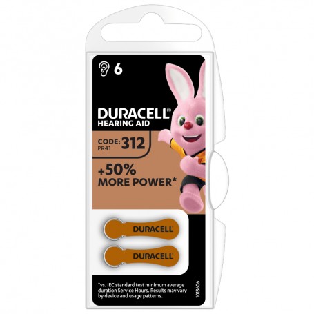 Duracell DU79 batteria per uso domestico Batteria monouso 312 Zinco-aria (DU79)