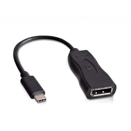 V7 USB-C(m) a Displayport(f) Adattore Nero (V7UCDP-BLK-1E)